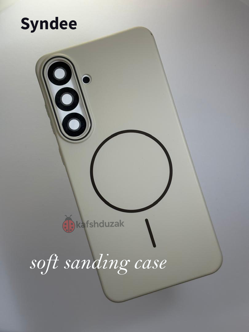 کاور گوشی سامسونگ S25 FE با قابلیت مگ سیف برند Syndee