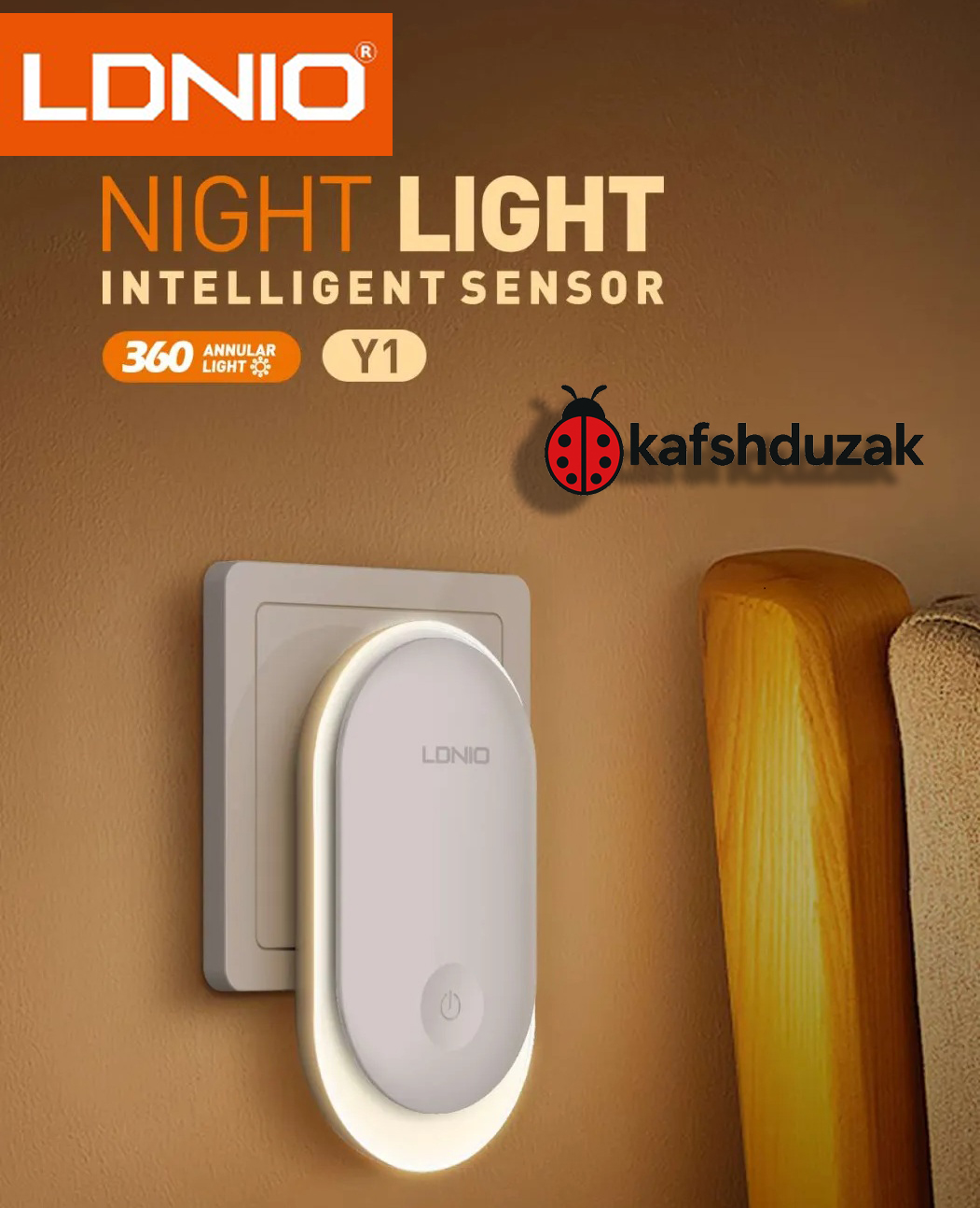 چراغ خواب هوشمند الدینیو مدل Y1