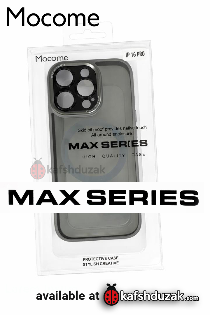 کاور آیفون 16 پرو Mocome با قابلیت MagSafe و محافظ لنز دوربین