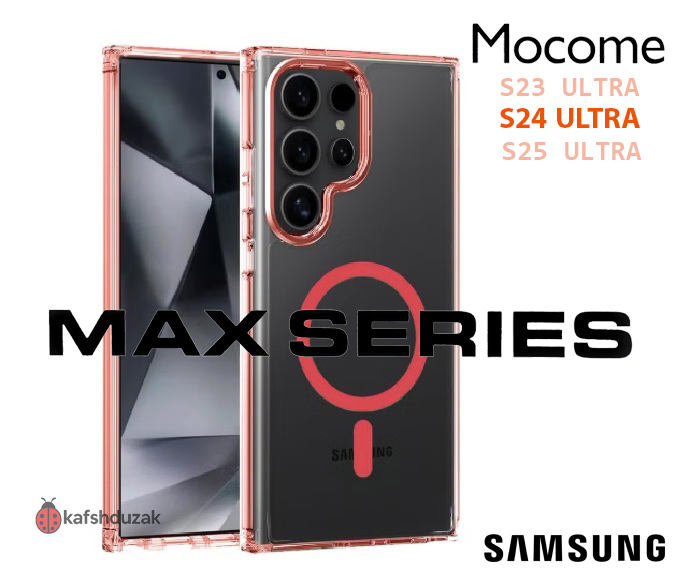 کیس و کاور Mocome  مناسب سامسونگ S24 ULTRA  به همراه محافظ لنز